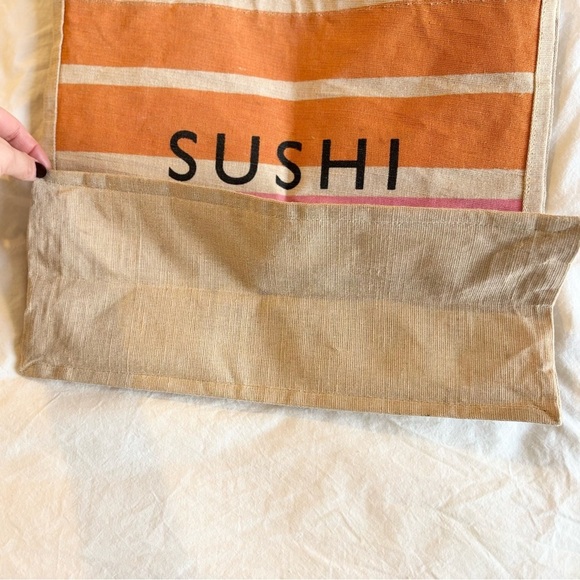Sushi & Soysauce Waitrose Reusable Grocery Bag - Picture 3 of 3